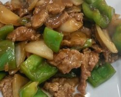 Yeşil Biberli Dana Eti Tarifi