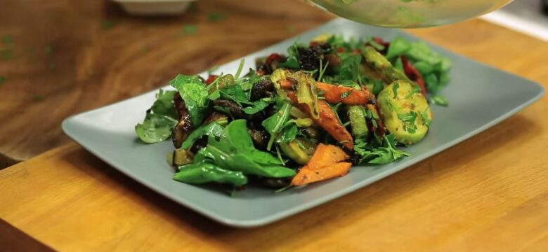 Izgara Sebze Salata Tarifi – Size Yemek Tarifleri