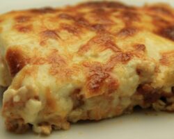 Beşamel Soslu Mantarlı Patatesli Oturtma