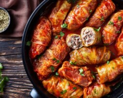 Gaziantep Mutfağından: Kıymalı Lahana Sarması