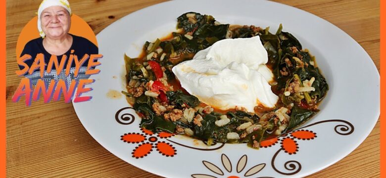 Kıymalı ve Pirinçli Ispanak Nasıl Yapılır