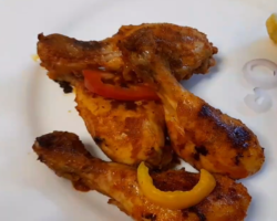 Airfryer Barbekü Soslu Baharatlı Tavuk Butları Tarifi