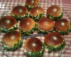 Enfes Saçaklı Poğaça