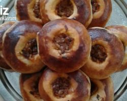 Enfes Mayalı Kıymalı Poğaça