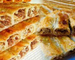 Çıtır çıtır kıymalı kol böreği nasıl yapılır? Tam kıvamında resimli kıymalı kol böreği