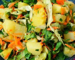 Patates salatasının yanına ne gider, hangi yemekler, tatlılar yenir?