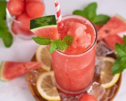 Karpuz sevenleri baştan çıkarıyor! Limonatayı bir de böyle deneyin