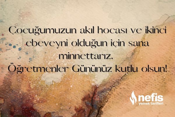 öğretmenler günü mesajları