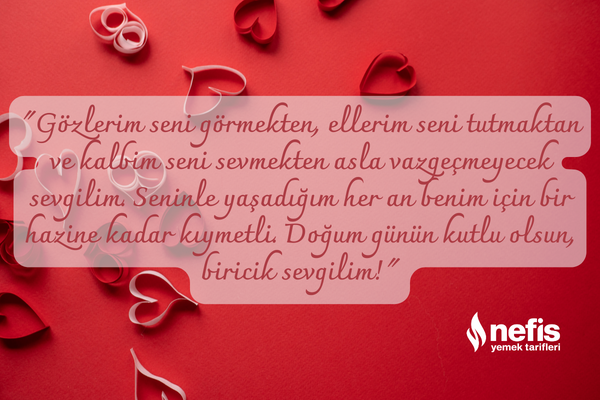 sevgiliye doğum günü mesajları