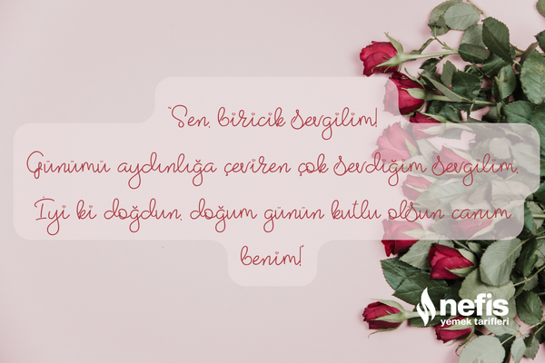 sevgiliye doğum günü mesajları