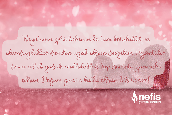 sevgiliye doğum günü mesajları