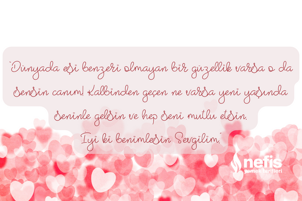 sevgiliye doğum günü mesajları