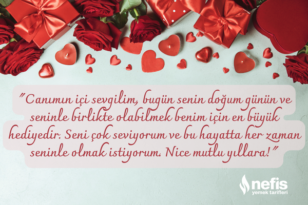 sevgiliye doğum günü mesajları