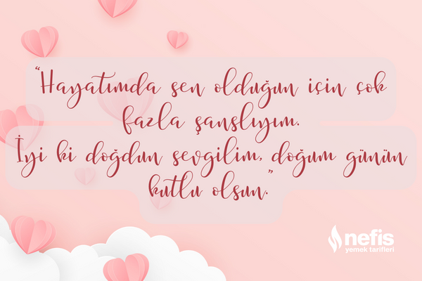 sevgiliye doğum günü mesajları