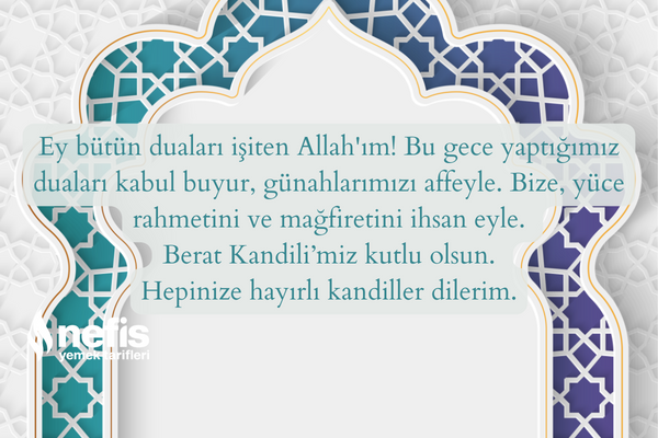 berat kandili mesajları