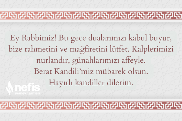 berat kandili mesajları