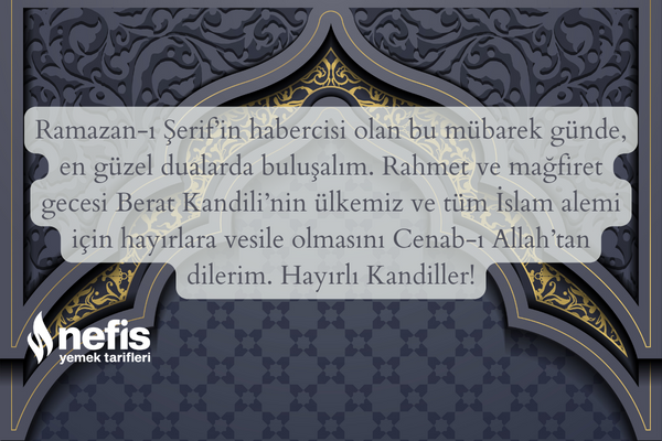 berat kandili mesajları