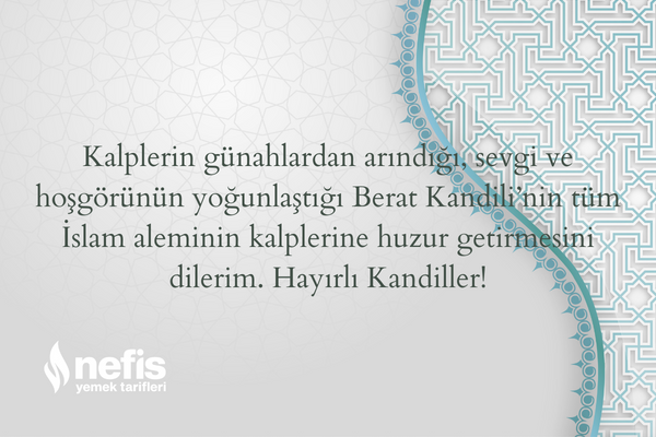 berat kandili resimli mesajları