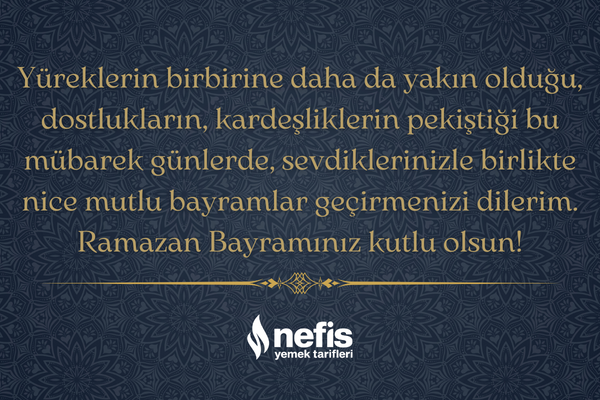 ramazan bayramı mesajları