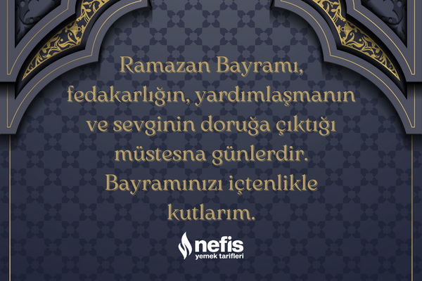 ramazan bayramı mesajları