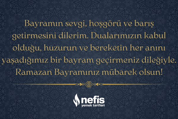 ramazan bayramı mesajları
