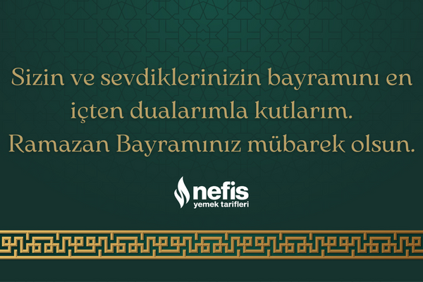 ramazan bayramı mesajları