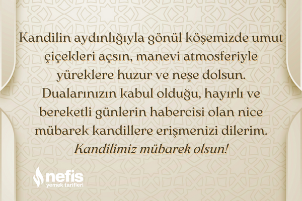 kandil mesajları