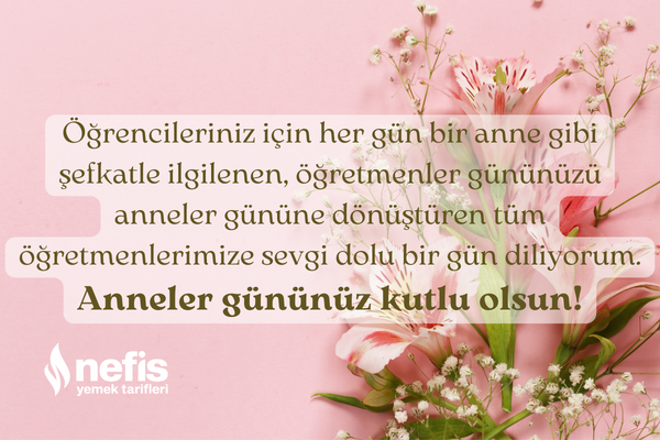 anneler günü mesajları