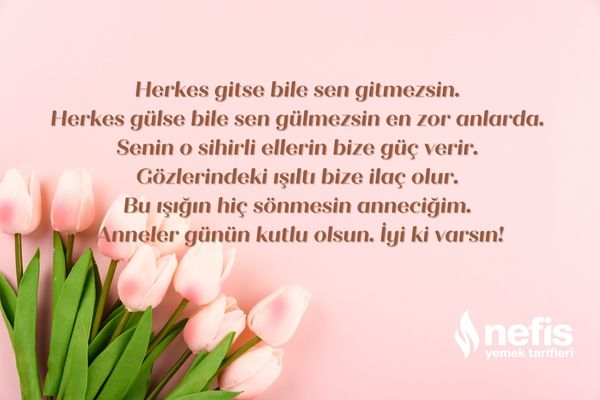 anneler günü mesajları