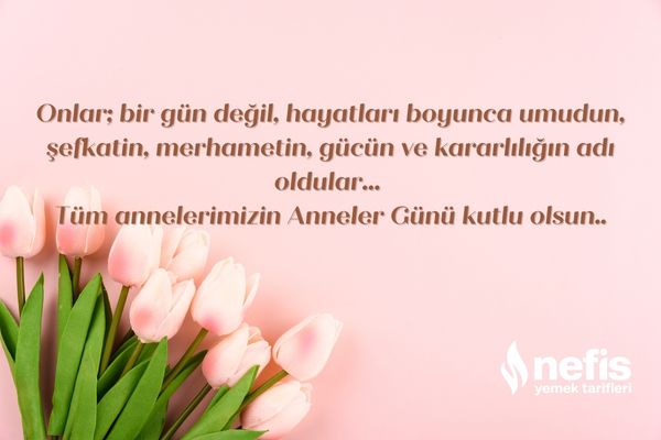 anneler günü sözleri