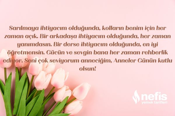 anneler günü sözleri