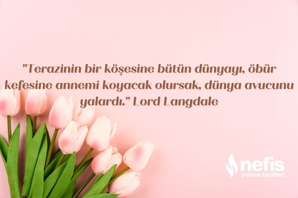 anneler günü sözleri