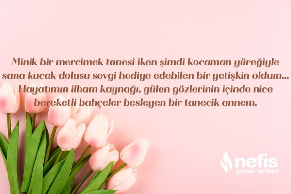 anneler günü sözleri