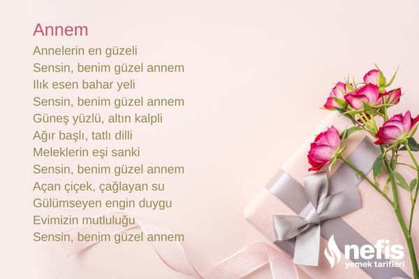 anneler günü şiirleri