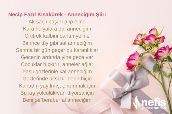 anneler günü şiirleri
