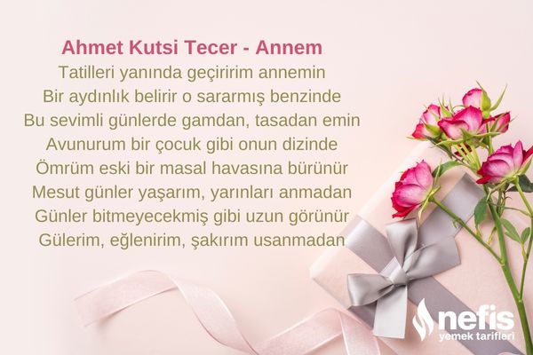 anneler günü şiirleri