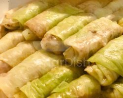 Etsiz Lahana Sarması (Zeytinyağlı Lahana Sarması) Tarifi