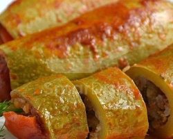 Etli Kabak Dolması Tarifi