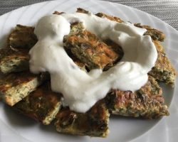 Hafif Fırın Mücver Tarifi