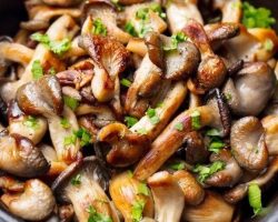 Biberli İstiridye Mantar Sote Tarifi