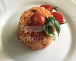 Domatesli Fesleğenli Pilav Tarifi