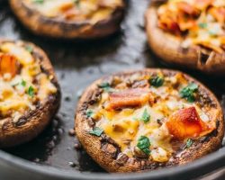 Kaşarlı Fırın Mantar Tarifi