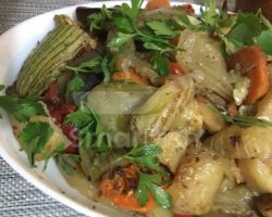 Fırında Sebze Garnitür Tarifi