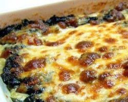 Ispanaklı Fırında Erişte Tarifi