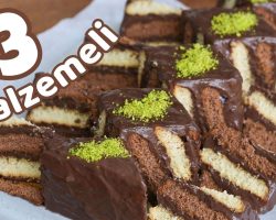 3 Malzemeli 10 Dakika Pastası ✅ En Basit ve Havalı Pasta Tarifi 😎