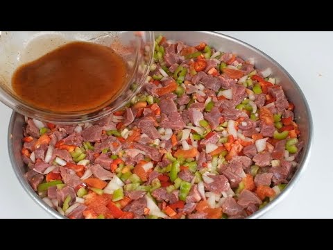 LEZZETTE REKOR!!Yumuşacık Et Sote Yapmak Bu Kadar Kolay/Hiç Uğraşmadan 5 Dakikada At Fırına