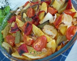 Sadece Doğra At Fırına Fırında Etsiz Sebzeli Patates Yemeği l Mutfağımdaki Tadlar l Yemek Tarifleri