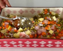 10 DAKİKADA  DOĞRA KARIŞTIR FIRINA VER ✅HEPSİ BU KADAR 😱FAVORİ YEMEĞİM😋Tavuklu Bezelye Tarifi