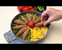 Bu Yemeği Yiyenler Sırrını Soruyor😍10 dk’da Hazırlayabileceğiniz Tencere de Köfte Patates Tarifi✅