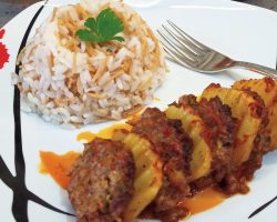 Fırında Köfte Patates✅Kolay Fırın Yemekleri✅ Köfte patates dizmesi✅ Şipşak hazırlanan nefis lezzet😋👌